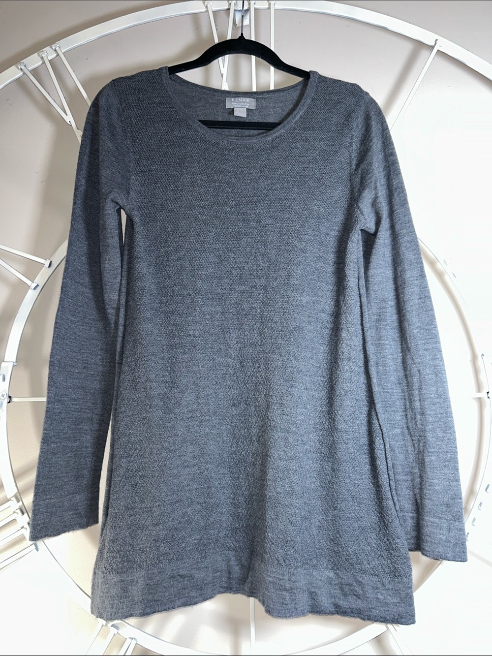Kenar 100% Extra Fine Merino Wool Tunic Sweater